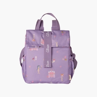 Lunch Bag-Mermaid-1 Cmprt-Square (Rpet) Purple \ 22.5X14.5X27