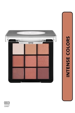 Flormar Eyeshadow Palette - Matte & Shimmer Cream Eyeshadow Palette - 003 Sunset - 8682536048453