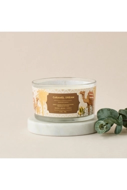 Caramel Dream Scented Jar Candle - 450 gms