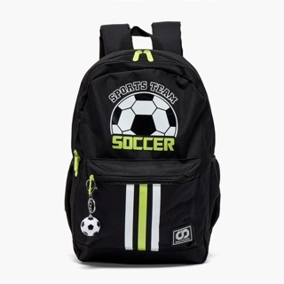 Backpack 17Inch-Football-Collection-2 Cmprt- (Polyester) \ 28X13X43