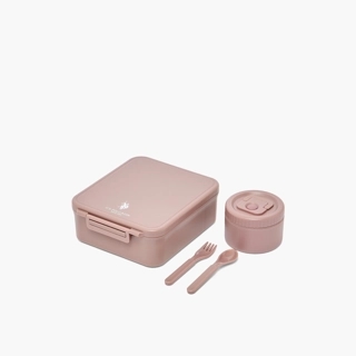 Bento Box-1700 Ml-5 Cmprts-Us Polo- (Pp ) Blush \ 22X18X7.5