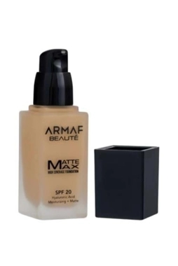 Armaf Beaute Matte Foundation Max High Coverage SPF 20 by Armaf Beauty, Maple Wood 30ml