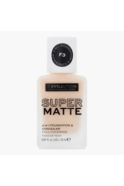 Revolution Relove Revolution Relove Super Matte 2-in-1 Foundation and Concealer - 24 ml