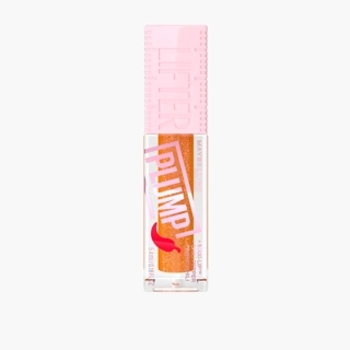 Maybelline New York Lifter Plump Hydrating Lip Plumping Gloss With Chilli Pepper (Hot Honey)
