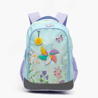 17.5 Inches-Backpack-Vane-2 Cmprts- (Polyester) Blue \ 31X16X44.45