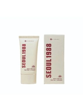 K-SECRET Seoul 1988 Sunscreen SPF50+ - with Pine Extract and Ceramides