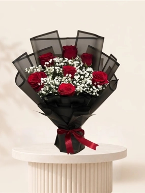Crimson Whisper Bouquet