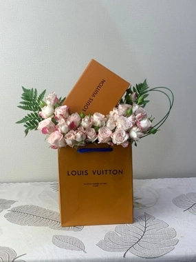 Louis Vuitton flower arrangement