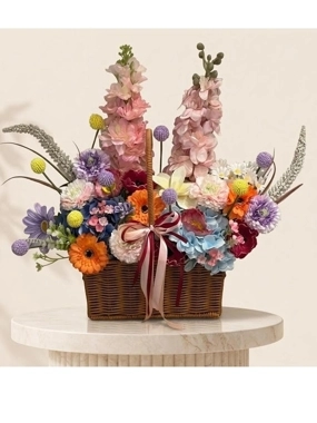 Floral Charm Basket