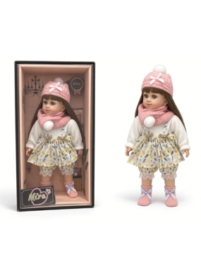 Mira Doll in Elegant Winter Outfit