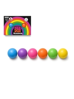 Rainbow Squishy Balls – 6 Colors