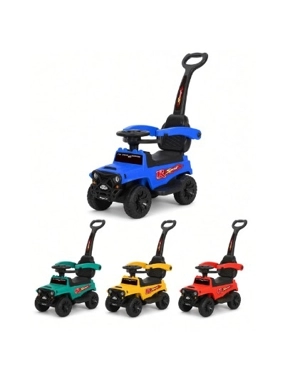 Kids Push Car with Handle – Assorted Colors