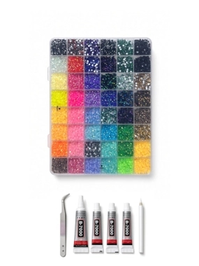Colorful Crystal Beads Craft Kit
