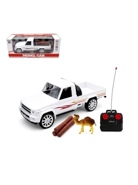 RC Pickup Truck with Desert Accessories