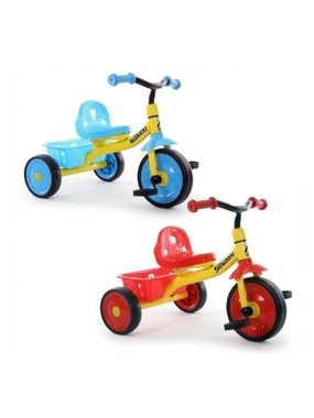 Kids Tricycle with Rear Basket