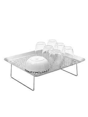 Metal Dish Drying Rack Drainer Size 35 x 25 cm Large