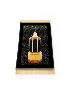Elegant prayer rug with sophisticated Islamic designs, 70*110cm