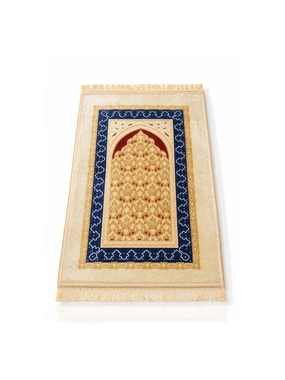 Luxury prayer rug with Islamic patterns, 70*110 cm