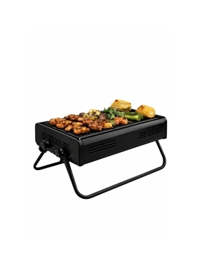 Smart Kitchen Foldable Grill – Black 43×29×22 cm