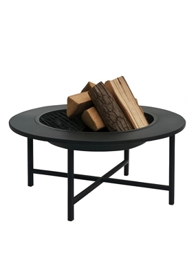 Black Iron Grill for Heating and Grilling 60 *60 with high 30c.m