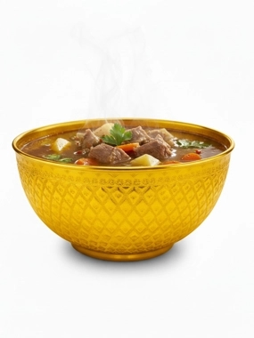 Golden Aluminum Mixing Bowl 24 cm