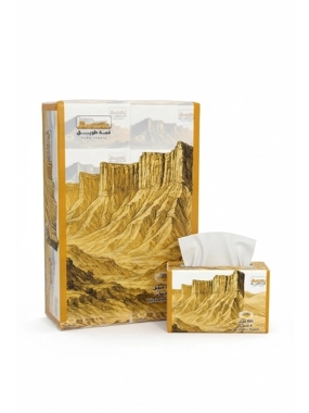 Soft paper tissues, 800 tissues - 10 packs