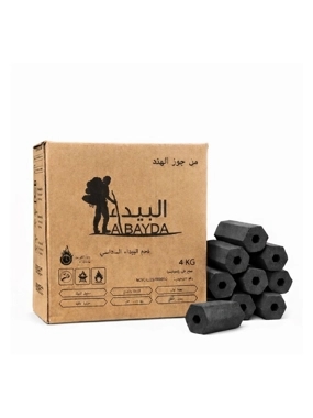 Coconut hexagonal charcoal 4 kg