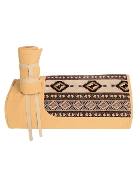 Royal heritage travel mattress with a heritage design, embossed, 3*2 m.