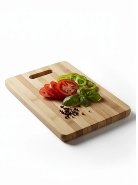 Compact Wooden Cutting Board 15x20 cm
