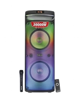 Nikai NPRTY1060 20000W Party Bluetooth Speaker - Black