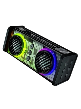 Mech K99 Double Blast Little Cannon Portable Bluetooth Speaker - Multicolor