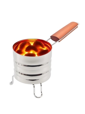 large charcoal stove