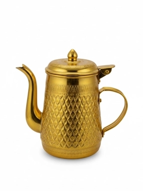 Golden Aluminum Milk Pitcher 13 cm Size
