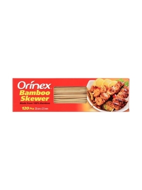 Orenex Bamboo BBQ Sticks, 120 pieces
