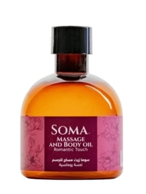 Soma Lemon Massage Oil, Romantic Touch, 170ml