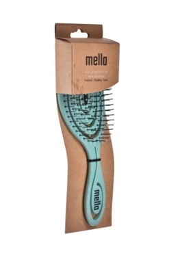 Mila Oval Shaped Detangling Hairbrush for Curly Hair - Green