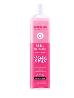 Yetris On Refreshing Shower Gel with Strawberry & Cream - 750ml