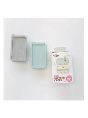 Mother Corn Baby Food Freezer Set - Green and Grey