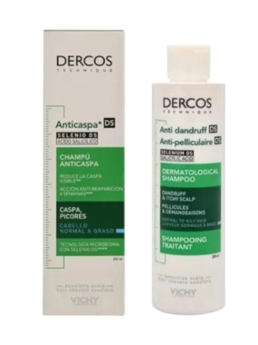Vichy Dercos Anti-Dandruff Shampoo for Normal to Oily Hair by Vichy 200ml