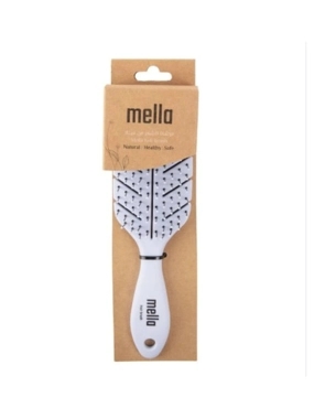 Mila Natural Fiber Detangling Hairbrush - Light Blue