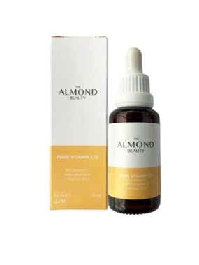 Almond Beauty Skin Brightening and Illuminating Serum Vitamin C 15% with Vitamin E and Ferulic Acid 30ml