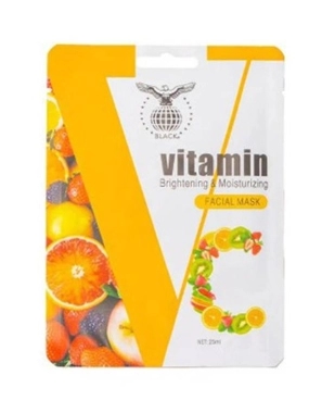 Black Face Mask Vitamin C 1 tablet