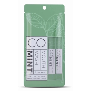 Go Mouthwash Mint 5 Packets (Discount Offer 25%)