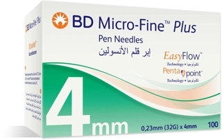BD PEN NEEDLE 4MM *32G