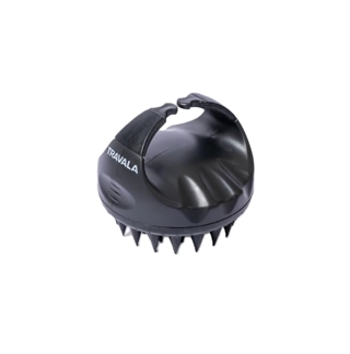 TRAVALA HAIR SCALP MASSAGER BRUSH# BLACK