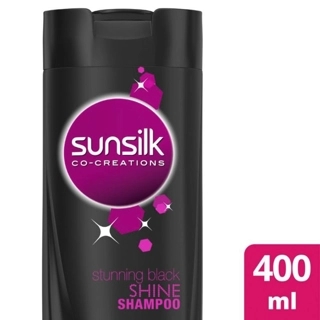 SUNSILK SHAMPO BLK SHINE 400ML
