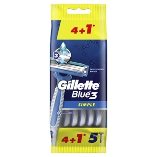 Gilette Blue3 Simple 4+1 Free