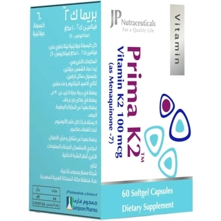 Jp Prima K2 Vitamin K2 100 Mcg 60 Pcs
