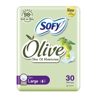 Sofy Feminine Napkin Olive Large 30pcs