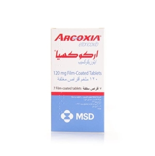 ARCOXIA 120 MG 7 TAB